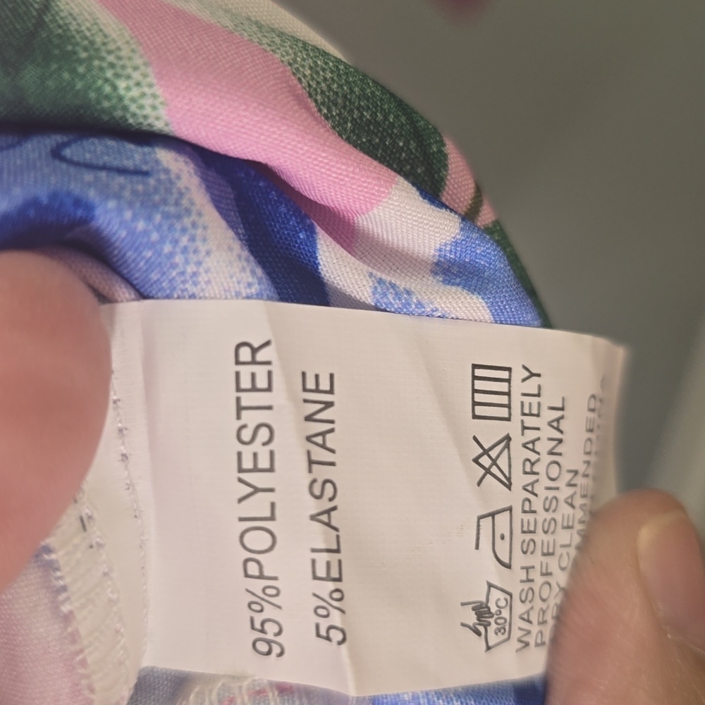 Soul Of Curves Pink Asymmetrical Tie Front Blouse, Womens Plus Size 1X, NWT - Picture 5 of 5
